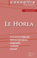 Fiche de lecture Le Horla de Maupassant (analyse littéraire de référence et résumé complet)