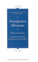 Enseignants débutants : 