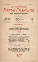 La Nouvelle Revue Française N° 237 (Juin 1933)