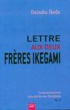 Lettre aux deux frères Ikegami