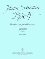 Brandenburg. Konz. 1 F BWV1046