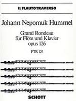 Grand Rondeau, op. 126. flute and piano.