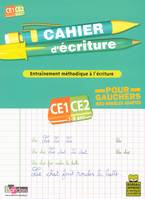 Cahier d'écriture, cours élémentaire, CE1-CE2, 7-9 ans / entraînement  méthodique à l'écriture pour