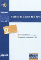 Sciences de la vie et de la Terre - classe de seconde générale et technologique, classe de seconde générale et technologique