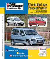 Citroën Berlingo, Peugeot Partner - 11-2002, 05-2008, 11/2002> 05/2008