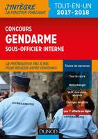 Concours Gendarme sous-officier interne - 2017-2018 - Tout-en-un, Tout-en-un