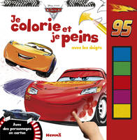 Cars 3 Je colorie et je peins avec les doigts