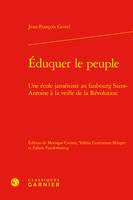 Éduquer le peuple, Une école janséniste au faubourg Saint-Antoine à la veille de la Révolution