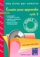 Ecouter pour apprendre (+ 2 CD audio)