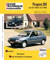 Peugeot 205 - de 03-1983 > 12-1998, de 03-1983 > 12-1998