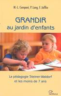 Grandir Au Jardin D'Enfants, la pédagogie Waldorf et les moins de 7 ans