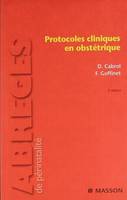 Protocoles cliniques en obstétrique