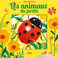 Mon livre-puzzle, Les animaux du jardin - 5 puzzles, 9 pièces