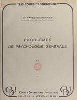 Problèmes de psychologie générale