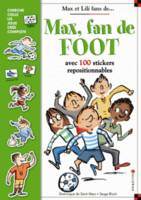 Livre stickers Max fan de foot