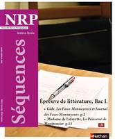 NRP - Spécial BAC L - Numérique - Janvier 2018