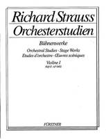 Etudes d'orchestre, Feuersnot - Elektra. violin.