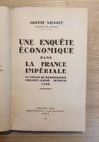 Une enquête économique dans la France impériale. Le voyage du hambourgeois Philippe-André Nemnich (1809)