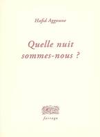 Quelle nuit sommes-nous ?, roman