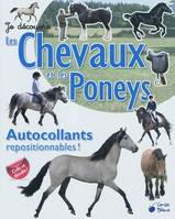 Les chevaux et les poneys, autocollants repositionnables !