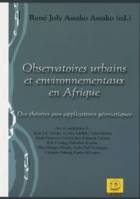 Observatoires urbains et environnementaux en Afrique, Des théories aux applications géomatiques