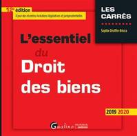 L'essentiel du droit des biens / 2019-2020