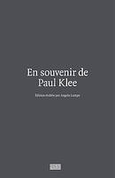 En souvenir de Paul Klee