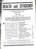 HEALT AND EFFICIENCY - N°897