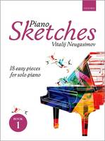 Piano Sketches Book 1, 18 easy pieces for solo piano