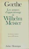 Les années d'apprentissage de Wilhelm Meister