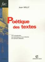 Poétique des textes