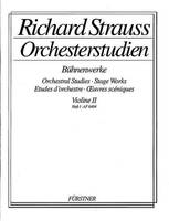 Orchestral Studies Stage Works: Violin II, Guntram - Feuersnot - Salome. violin.
