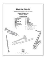 Find Us Faithful, Instrumental Parts