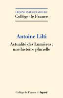 Actualité des Lumières : une histoire plurielle