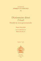 Dictionnaire démé, Tchad, Précédé de notes grammaticales