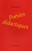 Poésies didactiques