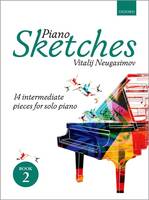 Piano Sketches Book 2, 14 intermediate pieces for solo piano