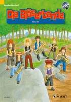 Die Bläserbande, Schule für den Klassen- und Gruppenunterricht mit Holz- und Blechbläsern. wind instruments.