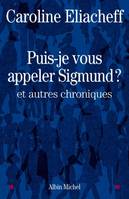 Puis-je vous appeler Sigmund ?, et autres chroniques