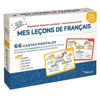 Mes leçons de français - niveau collège, 66 cartes mentales pour assimiler facilement le programme de français et préparer sereinement l'épreuve du brevet ! Avec Livret