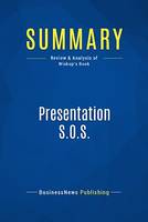 Summary: Presentation S.O.S., Review and Analysis of Wiskup's Book