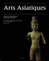 ARTS ASIATIQUES no. 40 (1985)