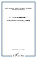 ENTREPRISE ET SOCIÉTÉ, Dialogues de chercheur(e)s à EDF