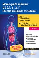 Mémo-guide infirmier - UE 2.1 à 2.11, Sciences biologiques et médicales