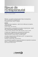 Revue de l’Entrepreneuriat, Volume 18 - 2019/1