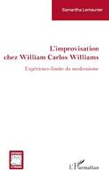 Improvisation chez William Carlos Williams, Expérience-limite du modernisme