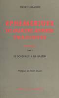Éphémérides de quatre années tragiques : 1940-1944 (1), De Bordeaux à Bir-Hakeim