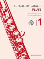 Grade by Grade - Flute, Degré 1. flute and piano.