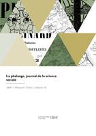 La phalange, journal de la science sociale