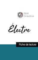 Électre de Jean Giraudoux (fiche de lecture et analyse complète de l'oeuvre)